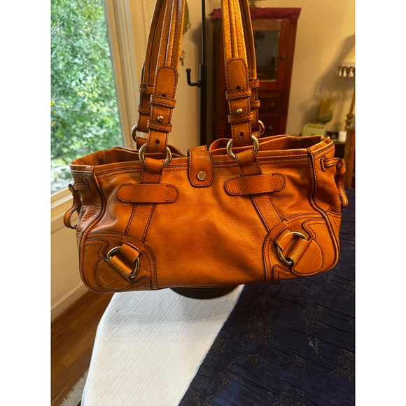 Celine Cognac Leather East West Shoulder Bag - Picture 2 of 16